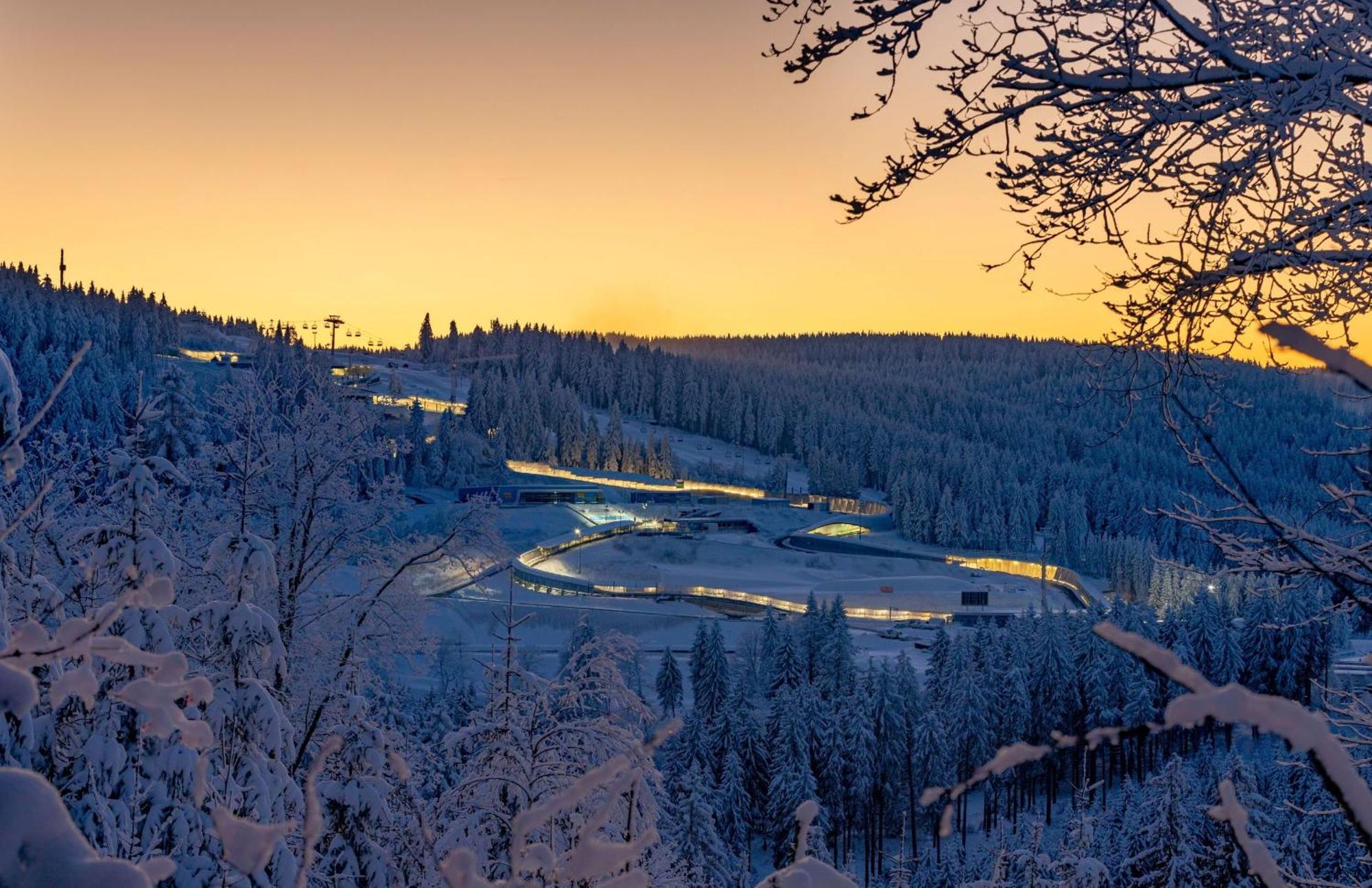 Konsumhotel Am Park Oberhof (Thuringia) Exterior foto
